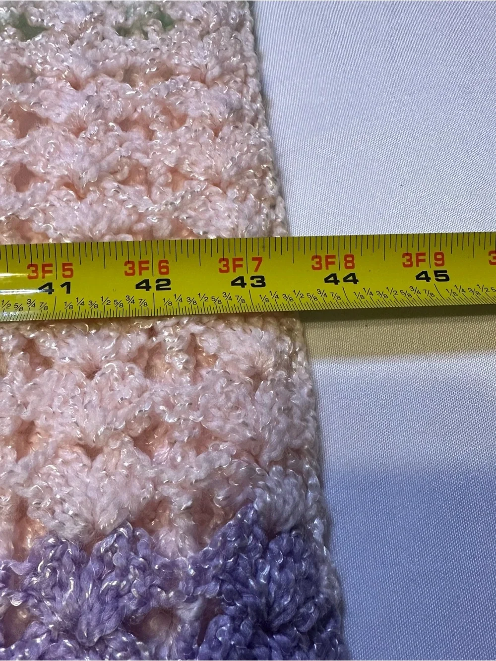 Pastel Multicolor Crochet baby blanket